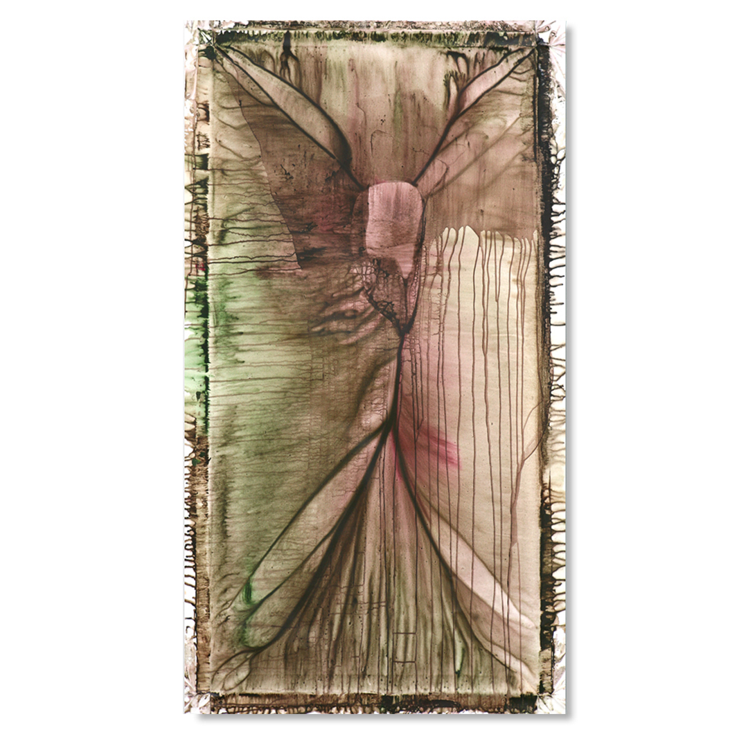 576 - Tyche 33 * 66 inch acrylic on polyester © Anita Levering 2013
