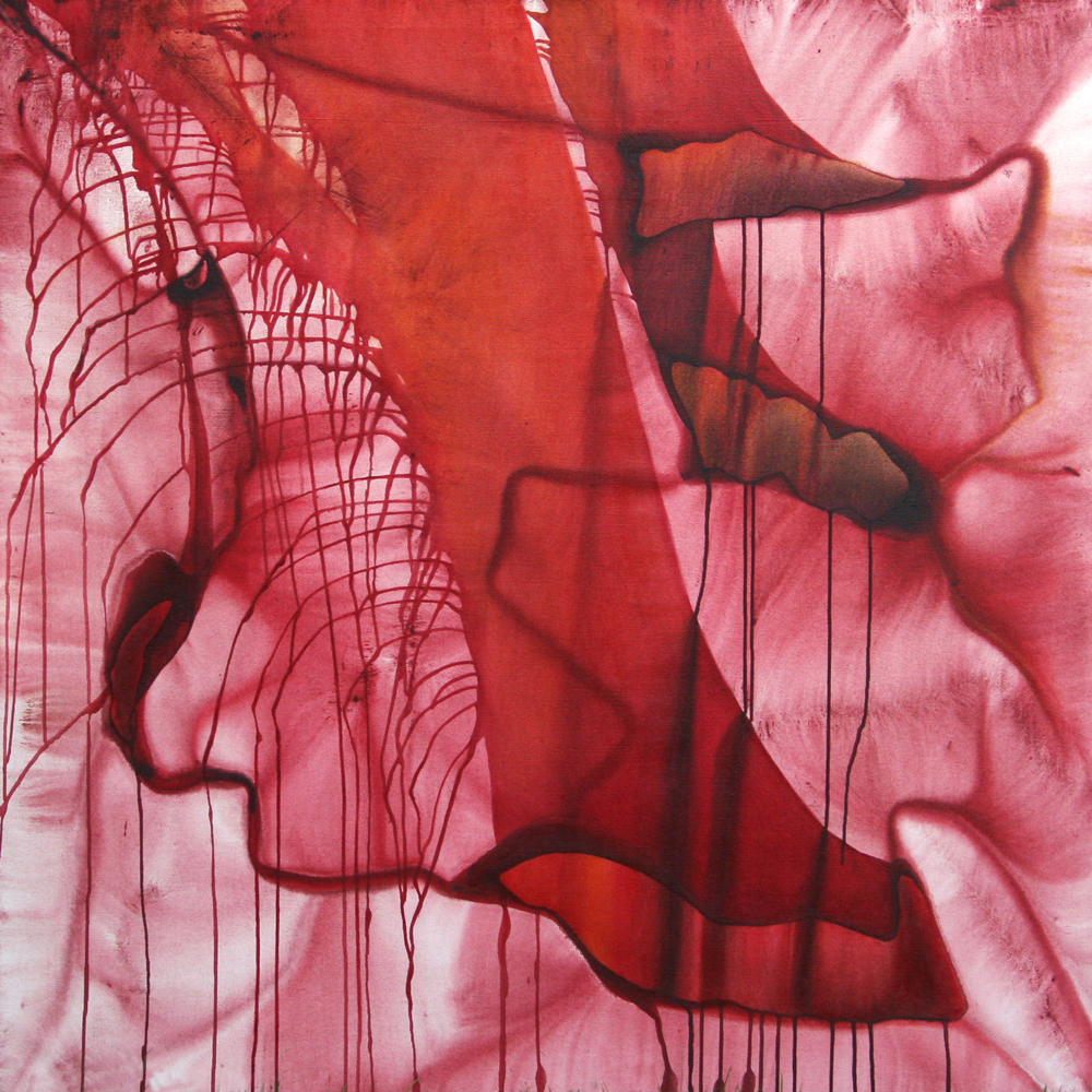 593 - hope 1200 * 1200 mm acrylic and oil on linen © Anita Levering 2013